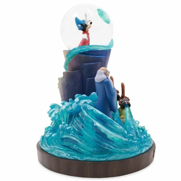 Disney Fantasia 80th Anniversary Figure with Snowglobe LE Mickey Mouse NIB - Picture 3 of 5